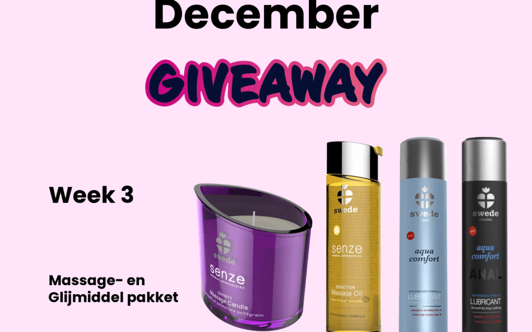 December Giveaway Week 3